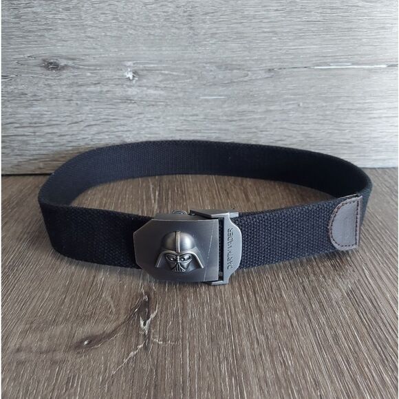 Star Wars Black Belt with Darth Vader Buckle 34.5"  Long - Picture 1 of 4